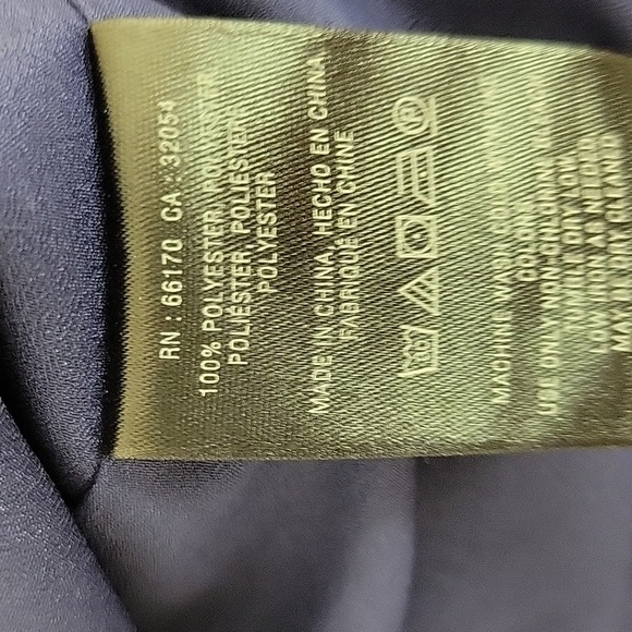 Maeve Brown and Blue Floral Sheath Midi Dress Womens Sz 8 - Picture 9 of 9